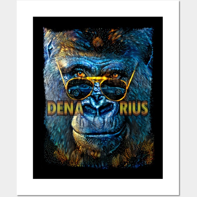 Cool Ape Wall Art by DenariusClothing